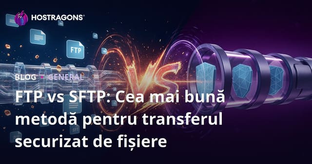 FTP vs SFTP: Cele mai bune metode pentru transferul securizat al fișierelor