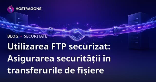 Utilizarea FTP securizat: Asigurarea securității în transferurile de fișiere