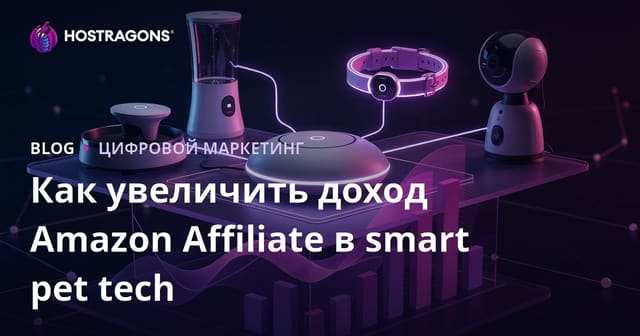 Как увеличить доход Amazon Affiliate в нише умных товаров для домашних животных