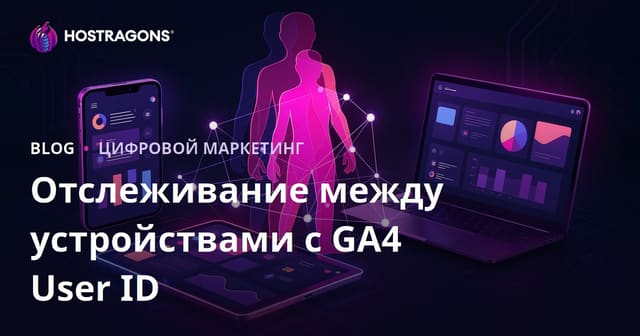 Отслеживание пользователей в Google Analytics 4 (GA4) через User ID для межустройственного анализа