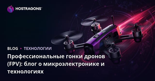 Профессиональные гонки дронов (FPV): блог о микроэлектронике и технологиях