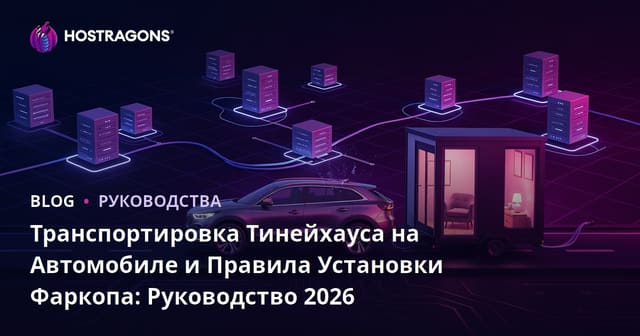 Транспортировка Тинейхауса на Автомобиле и Правила Установки Фаркопа: Руководство 2026