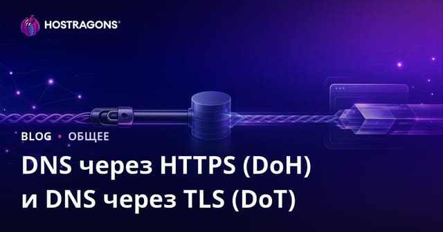 DNS через HTTPS (DoH) и DNS через TLS (DoT)