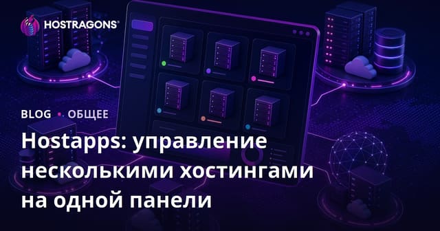 Hostapps: Tek — Удобное Управление Множественными Хостингами в Одной Панели