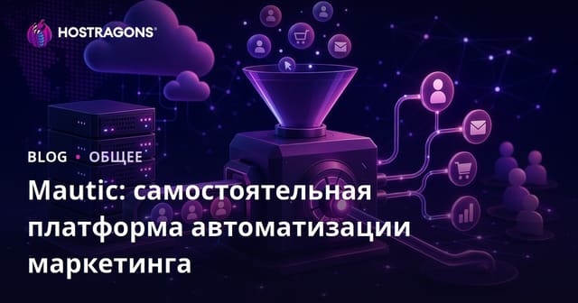 Mautic: самостоятельная платформа автоматизации маркетинга