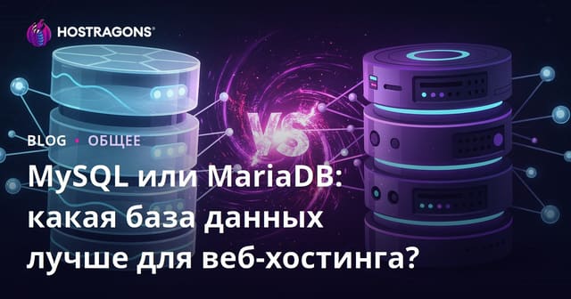 MySQL vs MariaDB: Какую Систему Управления Базами Данных Выбрать для Веб-Хостинга?