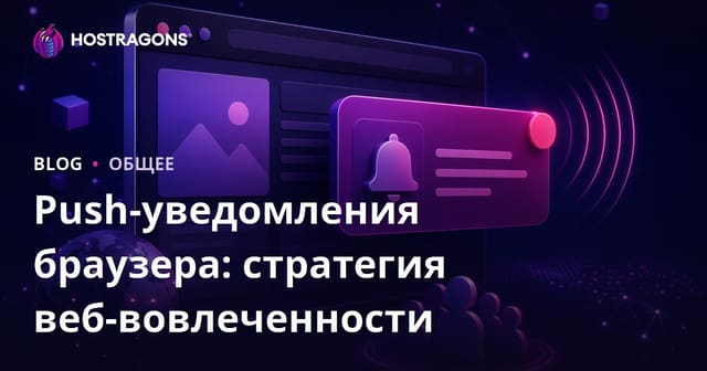 Уведомления Push в браузере: стратегия вовлечения пользователей в веб