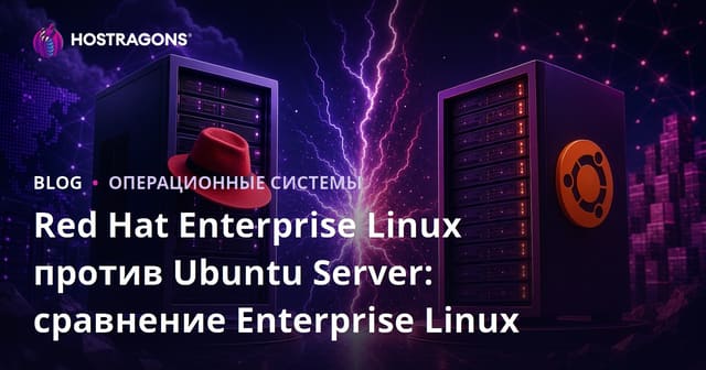 Red Hat Enterprise Linux и Ubuntu Server: Сравнение корпоративных Linux