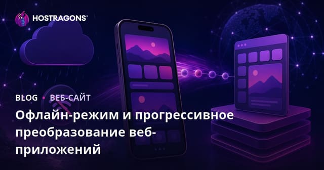 Офлайн-режим и прогрессивное преобразование веб-приложений