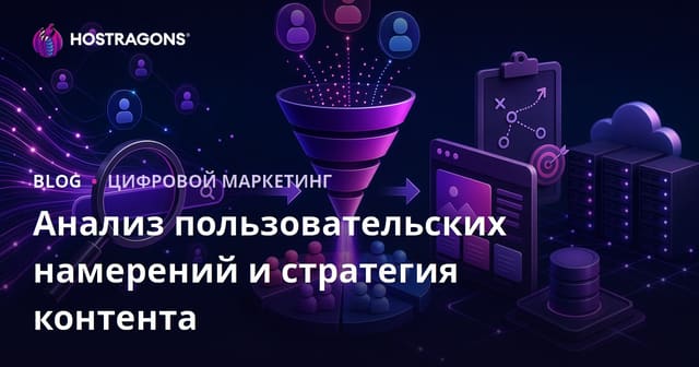 Анализ пользовательского поиска и стратегия контент-маркетинга для хостинга