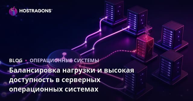 Балансировка нагрузки и высокая доступность в серверных операционных системах