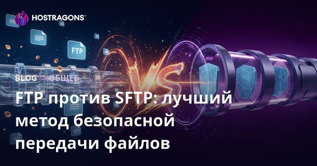 FTP против SFTP: Лучший метод безопасной передачи файлов