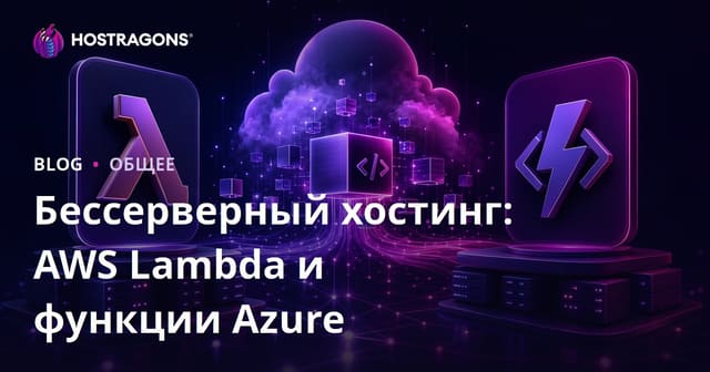 Бессерверный хостинг: AWS Lambda и функции Azure