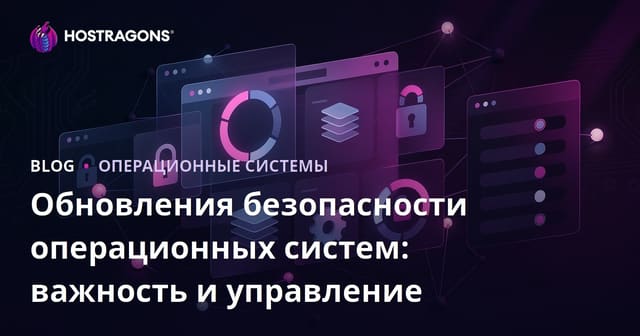 Обновления безопасности операционных систем: важность и управление