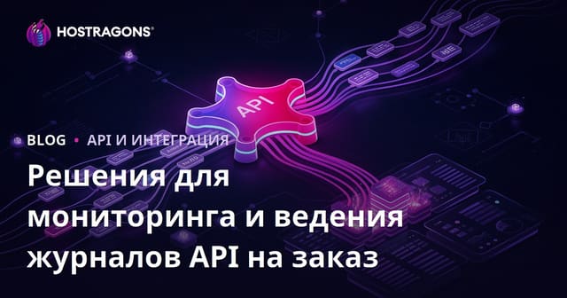 Решения для мониторинга и ведения журналов API на заказ