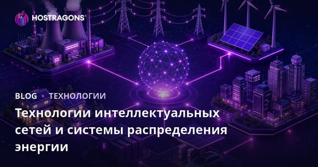 Технологии интеллектуальных сетей и системы распределения энергии