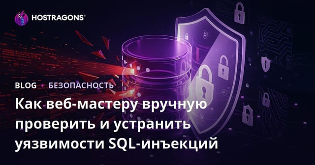 Как веб-мастеру вручную проверить и устранить уязвимости SQL-инъекций