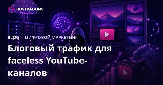 Как использовать трафик блога для продвижения faceless YouTube-каналов с искусственным интеллектом
