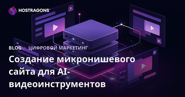Как создать микро-нишевый ресурс по ИИ-инструментам для видеомонтажа (CapCut, Runway и др.)