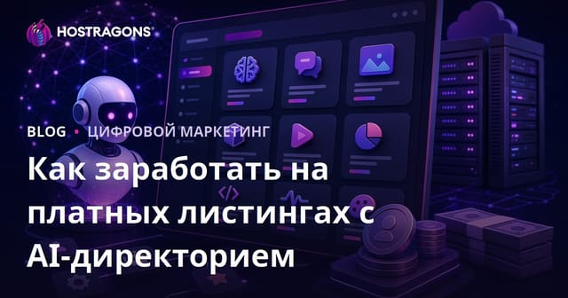Как создать сайт-каталог ИИ-инструментов и зарабатывать на платном размещении