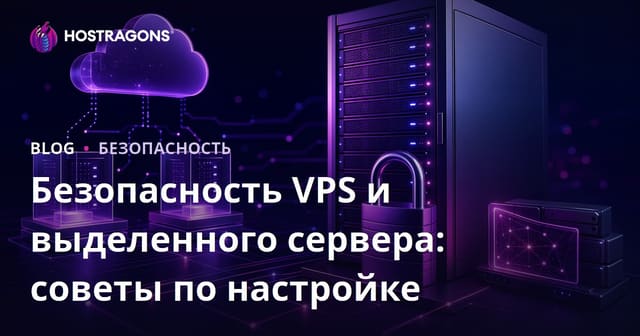 Безопасность VPS и выделенного сервера: советы по настройке