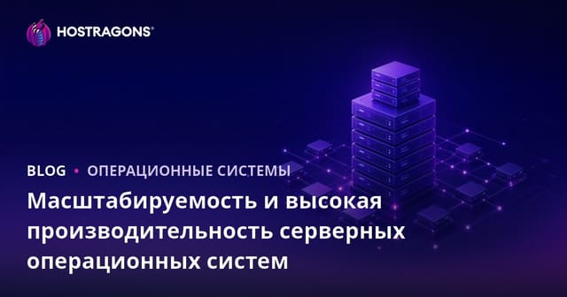 Масштабируемость и высокая производительность серверных операционных систем