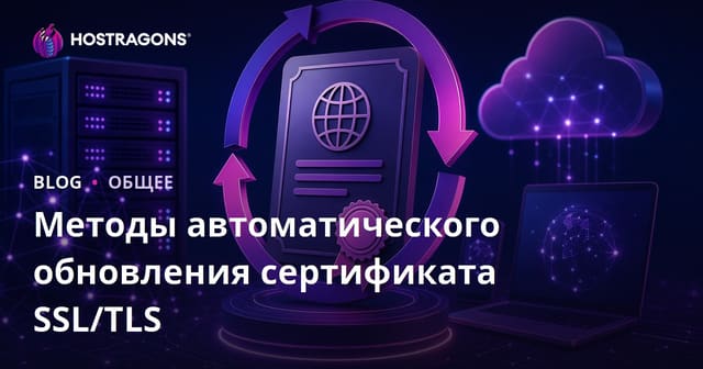 Методы автоматического обновления сертификата SSL/TLS