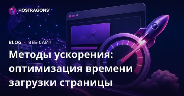 Техники ускорения: оптимизация времени загрузки страниц
