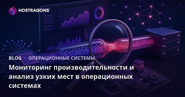 Мониторинг производительности и анализ узких мест в операционных системах