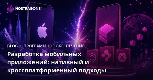 Разработка мобильных приложений: нативный и кроссплатформенный подходы