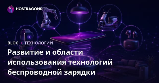 Развитие технологий беспроводной зарядки и их области применения