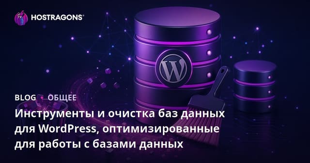 Инструменты оптимизации базы данных WordPress и очистка базы данных