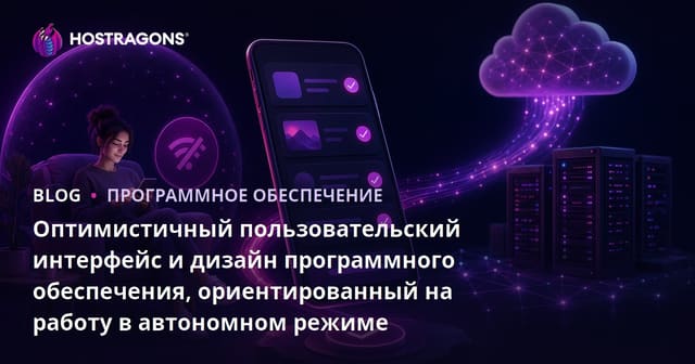 Оптимистичный пользовательский интерфейс и дизайн программного обеспечения, ориентированный на работу в автономном режиме