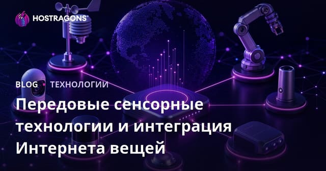 Передовые сенсорные технологии и интеграция Интернета вещей