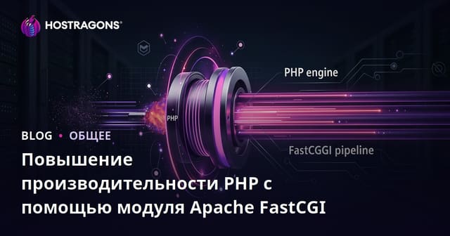 Повышение производительности PHP с помощью модуля Apache FastCGI