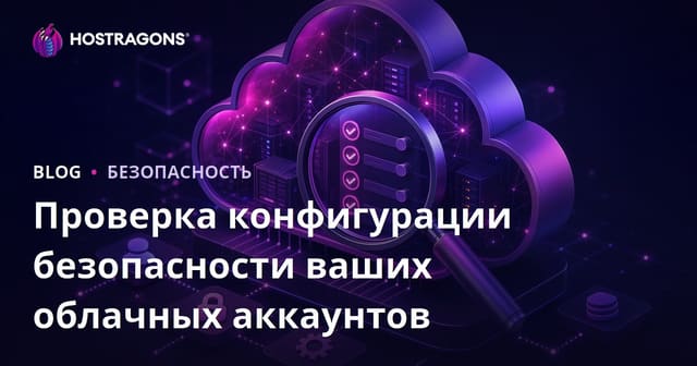 Проверка конфигурации безопасности ваших облачных аккаунтов