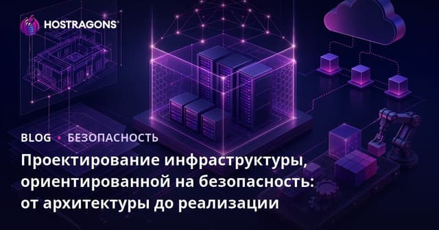 Проектирование инфраструктуры, ориентированной на безопасность: от архитектуры до реализации