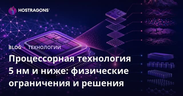 5 нм и меньше: Технология процессоров и их будущее