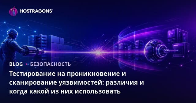 Тестирование на проникновение и сканирование уязвимостей: различия и когда какой из них использовать