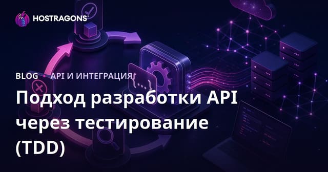 Подход разработки API через тестирование (TDD)