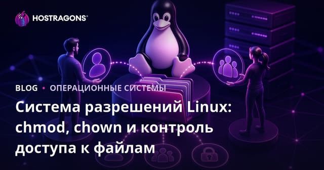 Система прав Linux: chmod, chown и контроль доступа к файлам