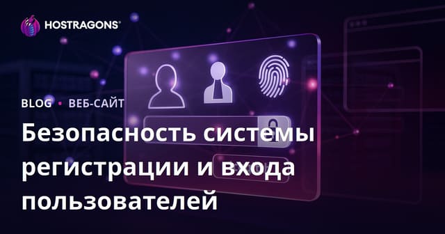 Безопасность систем регистрации и входа пользователей