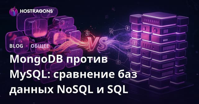 MongoDB против MySQL: сравнение баз данных NoSQL и SQL