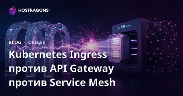 Kubernetes Ingress против API Gateway против Service Mesh
