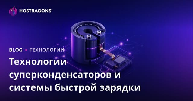 Технологии суперконденсаторов и системы быстрой зарядки