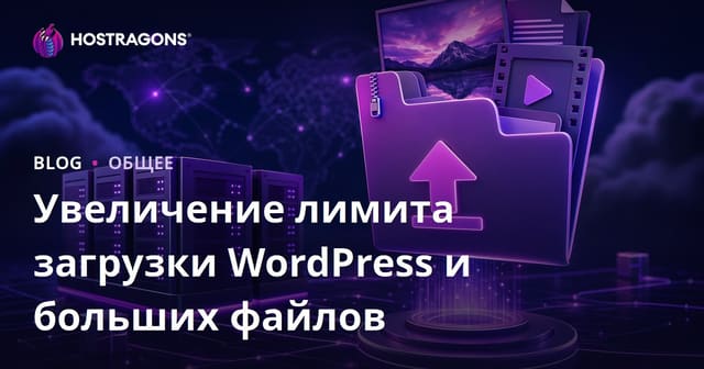Увеличение лимита загрузки WordPress и больших файлов