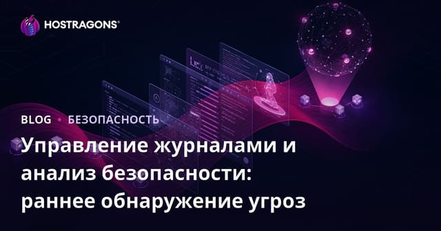 Управление журналами и анализ безопасности: раннее обнаружение угроз