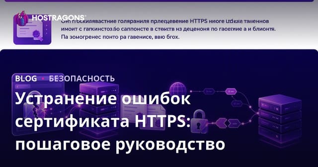 Устранение ошибок сертификата HTTPS: пошаговое руководство