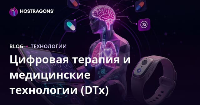 Цифровая терапия и медицинские технологии (DTx)