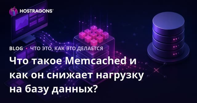 Что такое Memcached и как он снижает нагрузку на базу данных?